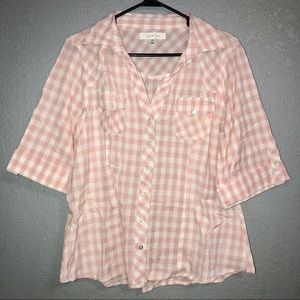 women's Eden and Olivia button up blouse